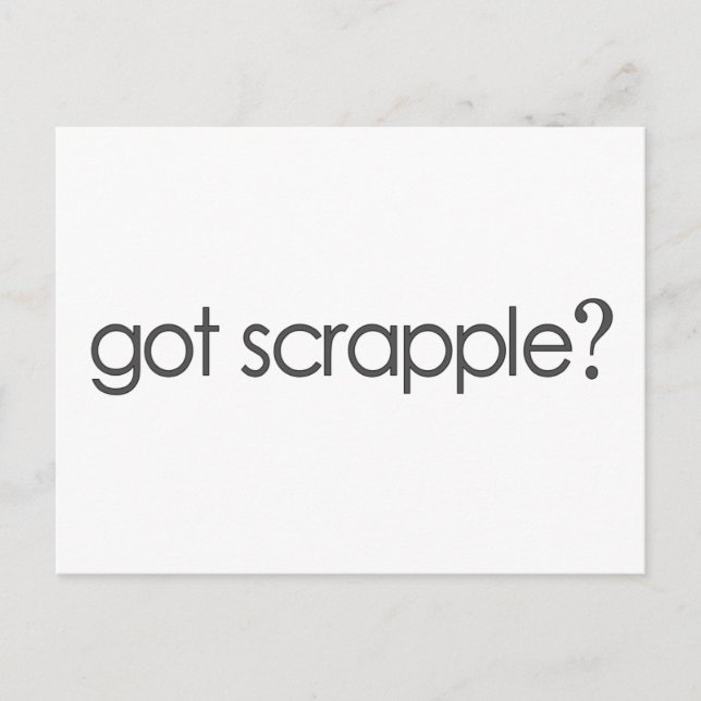 Har Scrappleã ¯ rörligt och Vykort (Framsida)