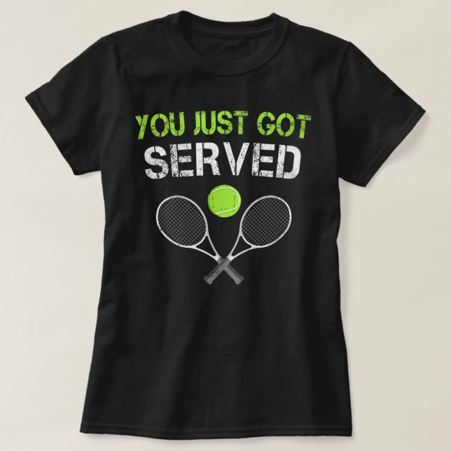 Har Served Tennis T- T Shirt (Design framsida)