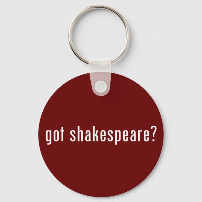 har Shakespeare? Nyckelring (Framsida)