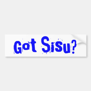 Har Sisu? Bildekalövrepeninsula MI Bildekal