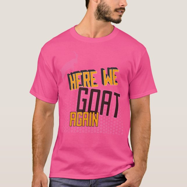 Här ska vi gå igen t shirt (Framsida)