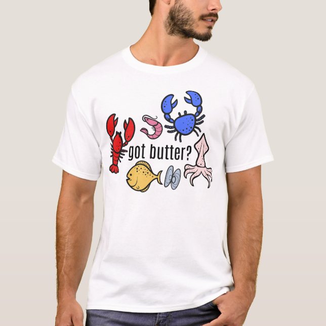har smör? Seamat T Shirt (Framsida)