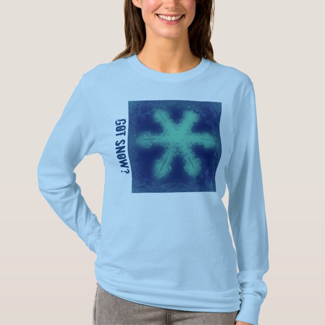 Har Snö? 4 Tshirt T Shirt (Framsida)