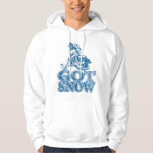 Har-Snö-Bedröva-Blått Munkjacka