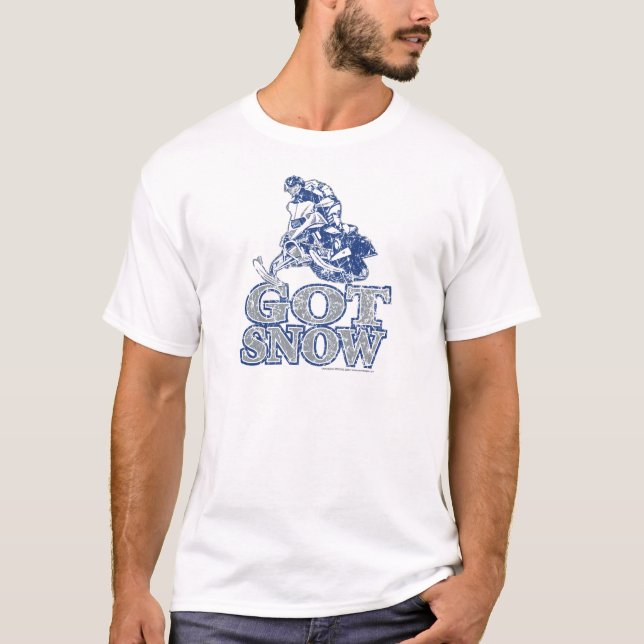 Har-Snö-Bedrövat-GreyBlu Tee (Framsida)