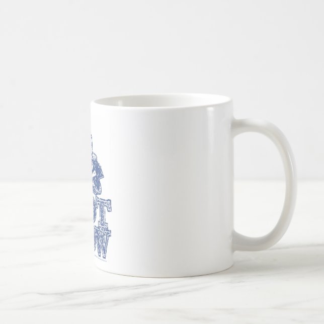 Har-Snö-Distress-Blue Kaffemugg (Höger)