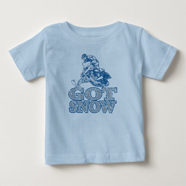 Har-Snö-Distress-GreyBlu Tee Shirt (Framsida)