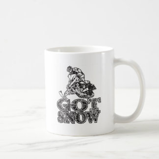Har Snö Snowmobiler Kaffemugg