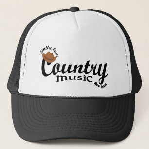 har som älskar countrymusik truckerkeps
