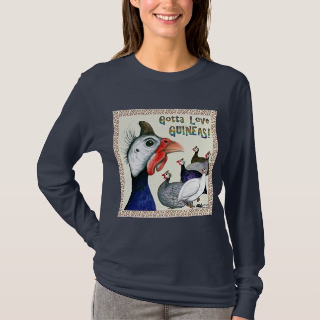 Har som älskar Guineas! Tee Shirt (Framsida)