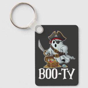 Har som Boo-ty Ghokoste Pirat Halloween Nyckelring