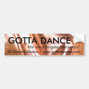 Har som dansar -- Vi är en ovanlig förnimmelse Bildekal