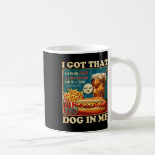 Har som Hund hos mig Lunghundar Kombination 4 juli Kaffemugg