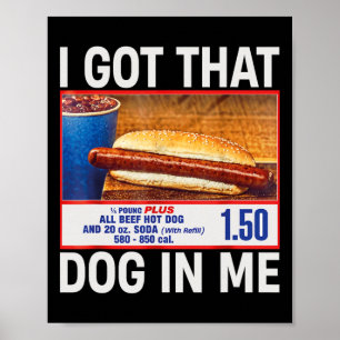 Har som Hund hos mig Lunghundar Kombination 4 juli Poster