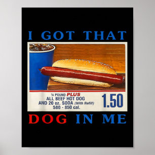 Har som Hund hos mig Lunghundar Kombination 4 juli Poster