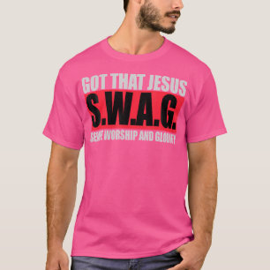 Har som Jesus Swag - Lustigt kristen T Shirt
