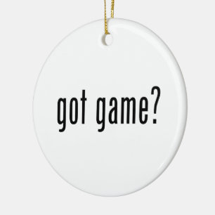 har-spel? julgransprydnad keramik