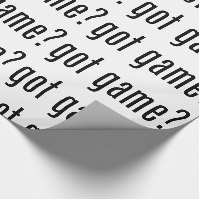 har-spel? presentpapper (Hörn)