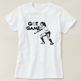 Har spelar volleybollT-tröja T-shirt