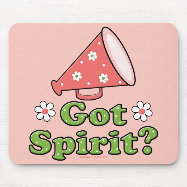 Har Spirit Cheerleader Mousepad Musmatta (Framsidan)