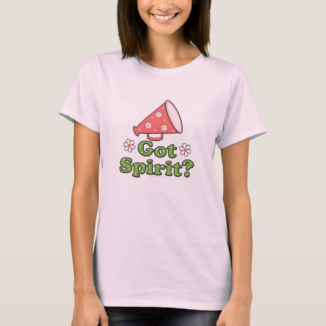 Har Spirit Cheerledande CheerLedare T-shirt (Framsida)