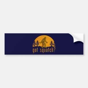 Har Squatch? Vintage Bildekal