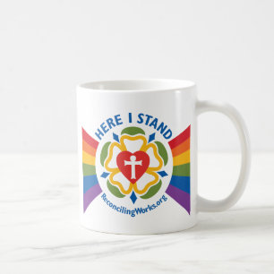 "Här står jag" muggen Kaffemugg
