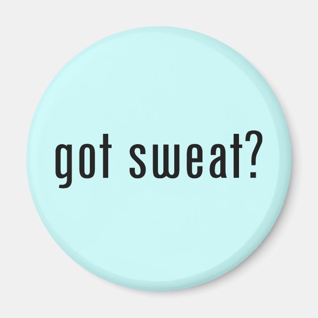 har svettas? magnet (Framsidan)