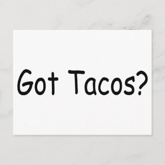 Har Tacos Vykort