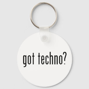 har techno? nyckelring