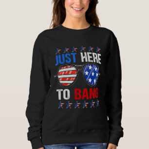 Här till bang 4:e juli-grafik t shirt