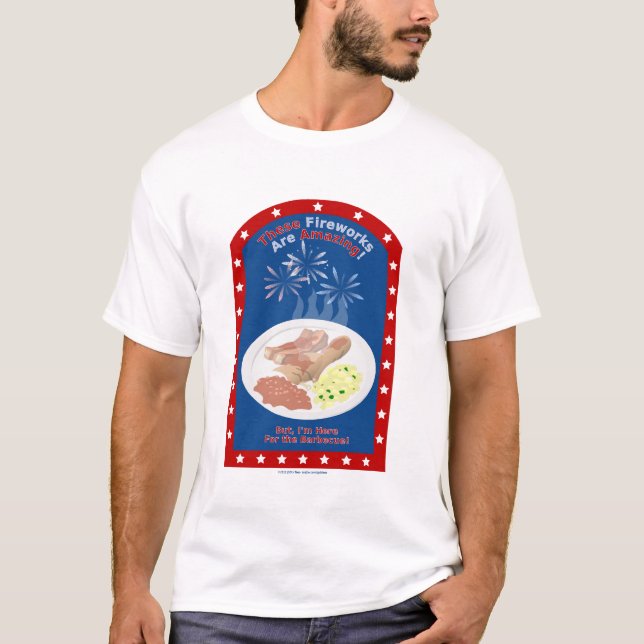 Här till Barbecue II Tee Shirt (Framsida)