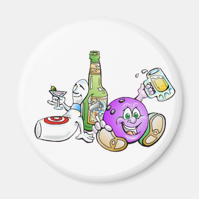 Här till Beer! Magnet (Framsidan)