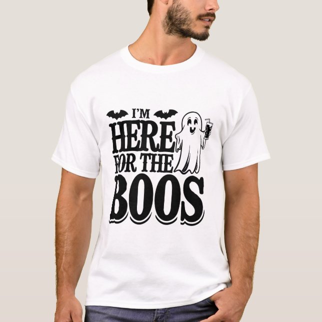 Här till Boos Halloween T Shirt (Framsida)