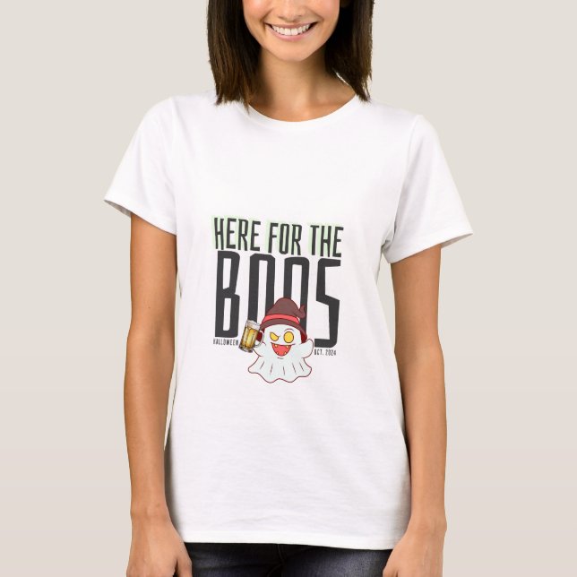 Här till Boos Halloween T-shirt (Framsida)