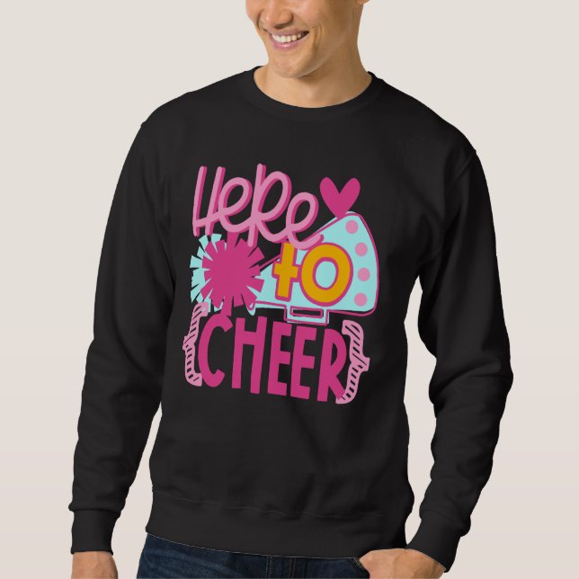 Här till Cheer CheerLedare Lång Ärmad Tröja (Framsida)