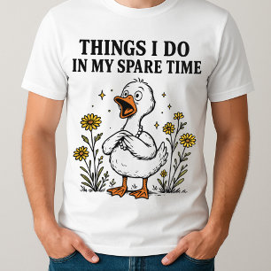 Har till Fånig kör Sak jag gör på min lediga tid T Shirt