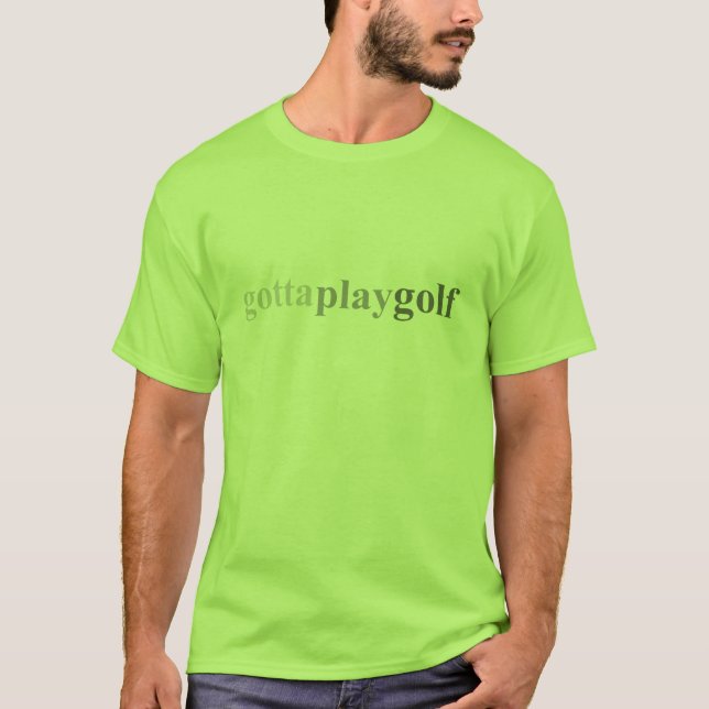 Har till - "har som leker Golf ", Tröja (Framsida)