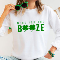 Här till Sprit St. Patrick's Day Sweatshirt