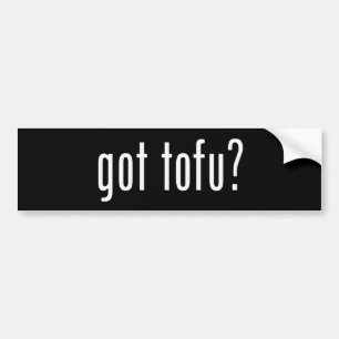 Har Tofu? Vegan Vegetarian Protein! Bildekal