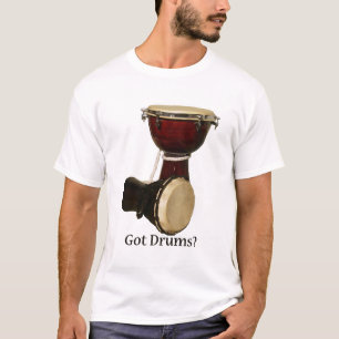 Har trummar den beställnings- skjortan tee