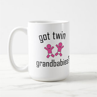 Har tvilling- Grandbabies? Kaffemugg