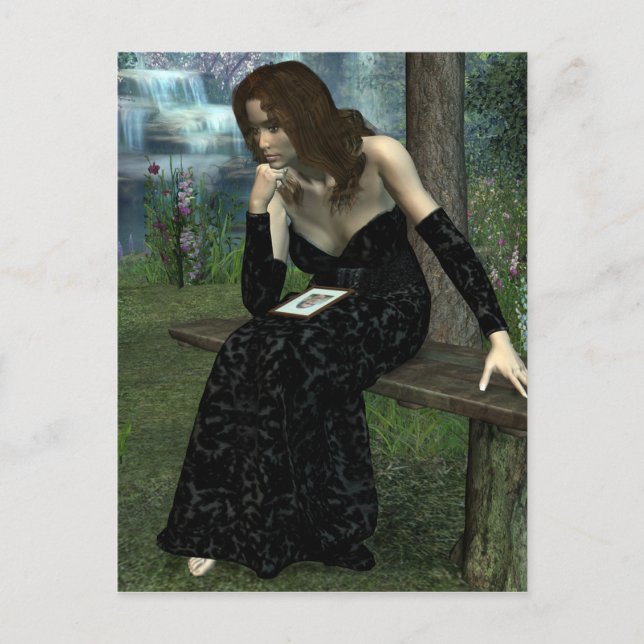 Här utan vykort (Framsida)