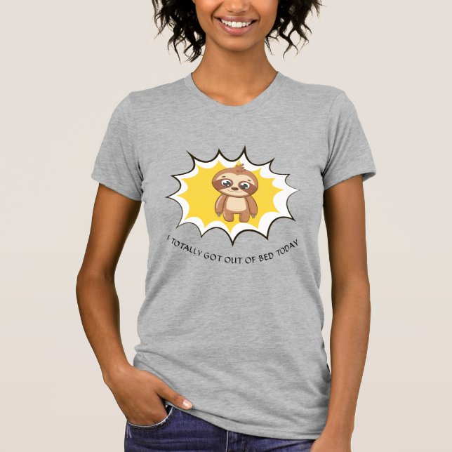 Har utanför Bed-citattecken | Anpassningsbar Cute  T Shirt (Framsida)