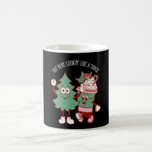 Här ute ser du ut som en julgranstårta kaffemugg