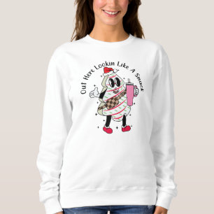 Här ute ser du ut som en snack - Julgran-kummel T Shirt