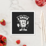 Här ute som en Snack Julgran-kummel Pappersservett<br><div class="desc">Här ute som en Snack Julgran-kummel</div>