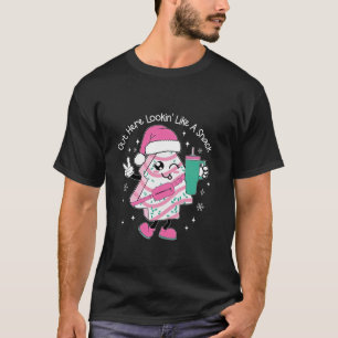 Här ute som en snack Stanley Tumbler Julafton T Shirt