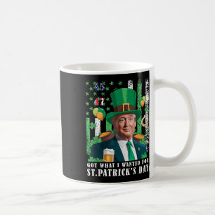 Har vad jag ville ha för St patricks day-trumpen Kaffemugg