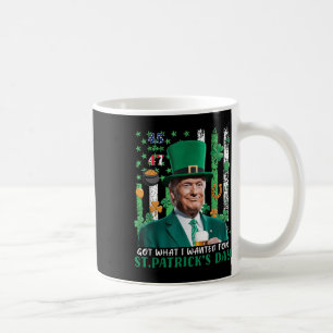 Har vad jag ville ha för St patricks day-trumpen Kaffemugg